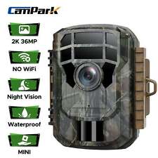 36MP Mini Hunting Trail Camera 2K Wildlife Animal Trap IR Night Vision Cam