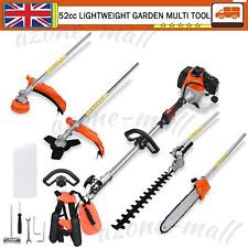 52cc Multi Function 5in1 Garden Tool - Brush Cutter, Grass Trimmer, Chainsaw