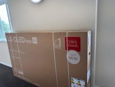77 inch LG OLED evo AI C5 4K Smart TV 2025, Dark Titan Silver