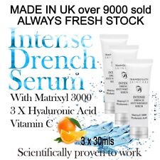 Anti Wrinkle Serum Vitamin C+ Strong Matrixyl 3000 Hyaluronic Acid 3 x 30mls