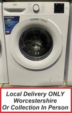 Beko BM3WT31041W White Washing Machine 10 KG 1400 Spin Energy A PWM
