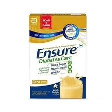 Ensure Diabetes Care Vanilla 375g Powder with High Fiber, Protein