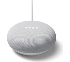 Google Nest Home Mini | 2nd Gen | Assistant Smart Speaker | Chalk