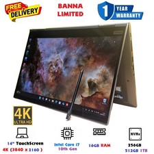 Lenovo ThinkPad X1 Yoga 4k 2in1 14" 4K Touchscreen 3840x2160 i7 16GB 256/512/1TB