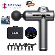 Massage Gun Deep Percussion Massager Muscle Vibration Tissue Relaxing Therapy UK
