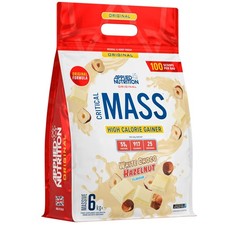 Mass Gainer Protein Shake Powder Critical Mass High Protein Calorie 25 Servings