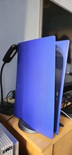 Playstation 5 PS5 Disc Edition cobalt blue with two controllers