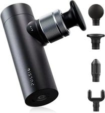 PULSIO AIR MINI MASSAGE GUN DEEP TISSUE MUSCLE - BLACK. 100% GENUINE.