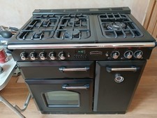 Rangemaster Professional Plus 90 Dual Fuel Range Cooker – Black
