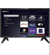 Roku TV 24" Smart TV, 24 Inch HD Television with Appletv BBC Netflix Freeview, D