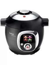 Tefal CY701840 4-in-1 Multi Cooker Cook4me Smart Pressure Cooker 1300w 6L Black