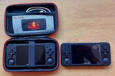 Two Anbernic RG351P Handheld Games Consoles lot. READ DESCRIPTION!