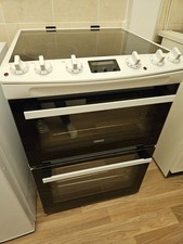 Zanussi electric cooker with double oven