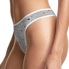 Champion Women’s Double Dry Thongs G-String Moisture Wicking Stretch Knickers