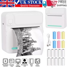 Mini Thermal Printer Pocket Bluetooth Mobile Phone Photos Label Printing Machine