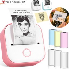 Phomemo T02 Pocket Thermal Sticker Printer Bluetooth Phone Photos Label Printing