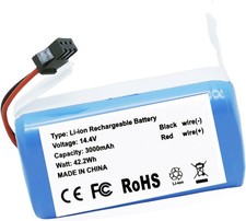 Abatinvo 14.4V 3000mAh 850T Battery Compatible with Proscenic 850P...