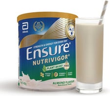 Ensure Almond Flavour Shake 400g Protein HMB 27 Vitamins Minerals Free P&P