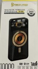 10000mAh Magnetic Wireless Charging Transparent Power Bank