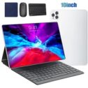 10" Android12 Tablets Pad Quad-Ccore 46GB RAM 64GB ROM Dual WiFi Dual Cameras UK