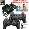 128G 45000+ Retro Games Video Game Console TV Stick 4K HDMI Wireless Controller