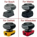 18V/20V Cordless Space Heater Compatible with DeWalt/Makita/Bosch/Milwaukee