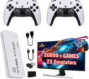 20000+ Retro Video Game Console 4K HD TV Game Stick Ink.2 Wireless Controller
