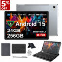 2026 New Android 16 Tablet 24GB+256GB(1TB TF) 10.1 inch Tab 4G Dual SIM WiFi 2K