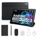 2026 Newest 11 inch Tablet Android 16 Tablet 32GB RAM+256GB ROM Octa-Core WiFi