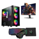 22" Full Setup Gaming PC Bundle Core i5 16GB 1TB HDD + SSD GT730 4GB WIN 11 Pro