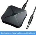2 in1 Bluetooth 5.0 Wireless Audio Transmitter Receiver RCA To 3.5mm Aux Adapter