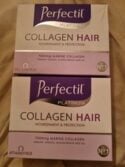 2 Vitabiotics Perfectil Platinum Collagen Hair 10x50ml Bottles NOV 2025 DATE