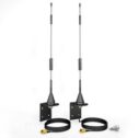 2x For Huawei B535,B525,B310,B315,B593,B880,E5186 Router SMA 4G Bracket Antenna