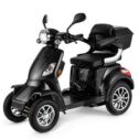 4 Wheeled ELECTRIC MOBILITY SCOOTER 1000W VELECO FASTER BLACK