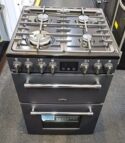 60DF Farmhouse Dual Fuel Cooker Anthracite Chrome