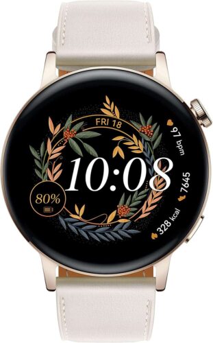 HUAWEI GT3 42 Smartwatch | WATCH GT 3 42 |  All-Day SpO2 Monitoring | 2 Weeks’ Battery Life | 100+ Workout Modes
