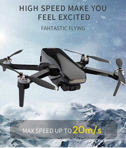 JJDSN 5km GPS Drone Quadcopter with 3-Axis Gimbal 4k Camera 35 Mins Flight RC Quadcopter 5km WiFi FPV