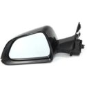 ABS Fit For Tesla Model 3 2017-2023 Left Side Rearview Mirror Power Fold Black