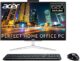 Acer Aspire C22-820 21.5 inch All-in-One PC (Intel Pentium J5040D, 8GB, 1TB HDD, Full HD Display, Wireless Keyboard and Mouse, Windows 10, Silver)