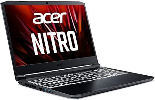 Acer Nitro 5 AMD Ryzen 7 | AN515-45-R92M Gaming Laptop |  5800H (8-Core) | NVIDIA GeForce RTX 3060 Laptop GPU | 16GB DDR4 & 512GB NVMe SSD |15.6″ FHD 144Hz IPS Display  | WiFi 6 | RGB Backlit Keyboard