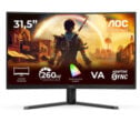 AOC Monitor 32 Inch C32G42ZE Curved VA Full HD Gaming 260HZ Adaptive Sync