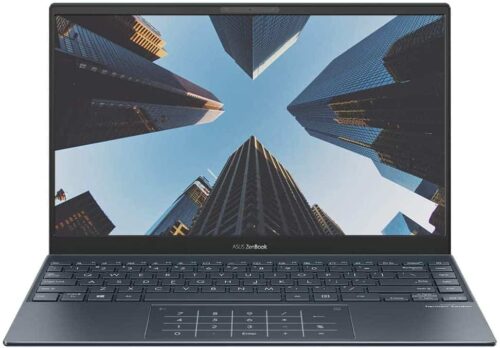 ASUS ZenBook 13 UX325JA | 13.3″ Full HD Professional Laptop (Intel Core i5-1035G1, 8GB RAM, 512GB M.2 NVMe PCIe 3.0 SSD, NumberPad, WiFi 6