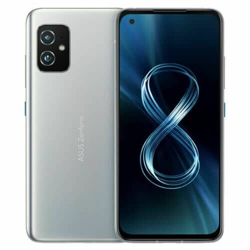 ASUS Zenfone 8 Smartphone ZS590KS | 128/8GB Horizon Silver Android Mobile Phone UK