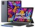 BESTTAB Tablet, 2026 Gaming Tablet 24GB RAM+256GB ROM 10 Inch Wifi, Face ID AI
