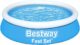 Bestway BW57392 Fast Set Swimming Pool, 6’x20 for Kids and Adults, Blue