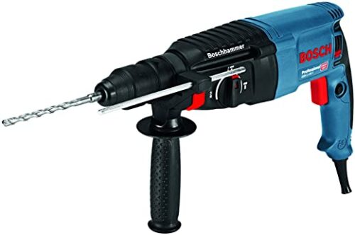 Bosch Professional Rotary Hammer | GBH 2-26 F 230 V, SDS-Plus, 830 W, Including Auxiliary Handle, Quick Change Chuck, SDS Plus