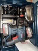 Bosch Professional Cordless Rotary Hammer GBH 18v-20 2x Batteries/Charger/LBoxx