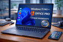 Brand New Fast Lenovo Ryzen 3 Laptop, 8GB, Radeon G,Windows 11 Pro, Office Pro+