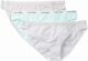 CALVIN KLEIN 3 PACK BIKINI KNICKERS BRIEFS UNDERWEAR CK CAROUSEL LOGO WAIST PANTIES QP1258X