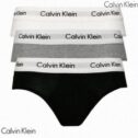 Calvin Klein Ladies 3 Pack Underwear Set - Comfortable Bikini Knickers for Women